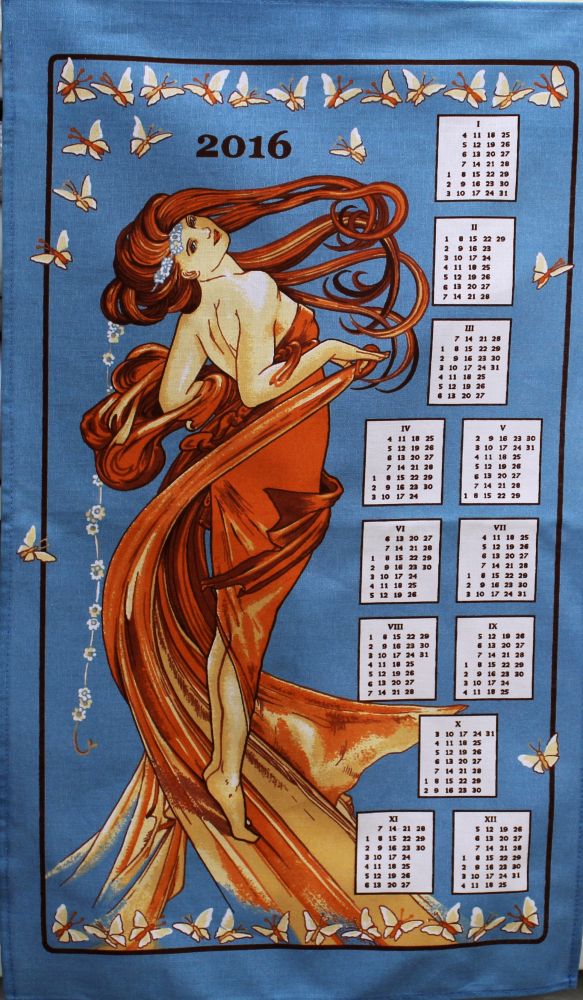 Kalendář plátěný